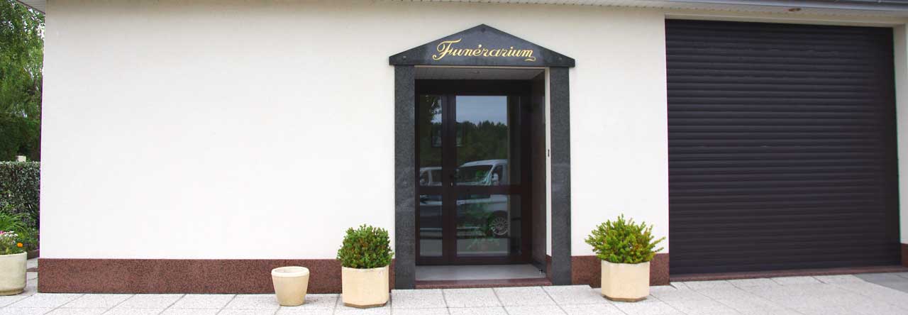 devanture funérarium